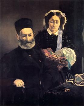 愛德華 馬奈 M. and Mme Auguste Manet 愛德華 馬奈 M. and Mme Auguste Manet